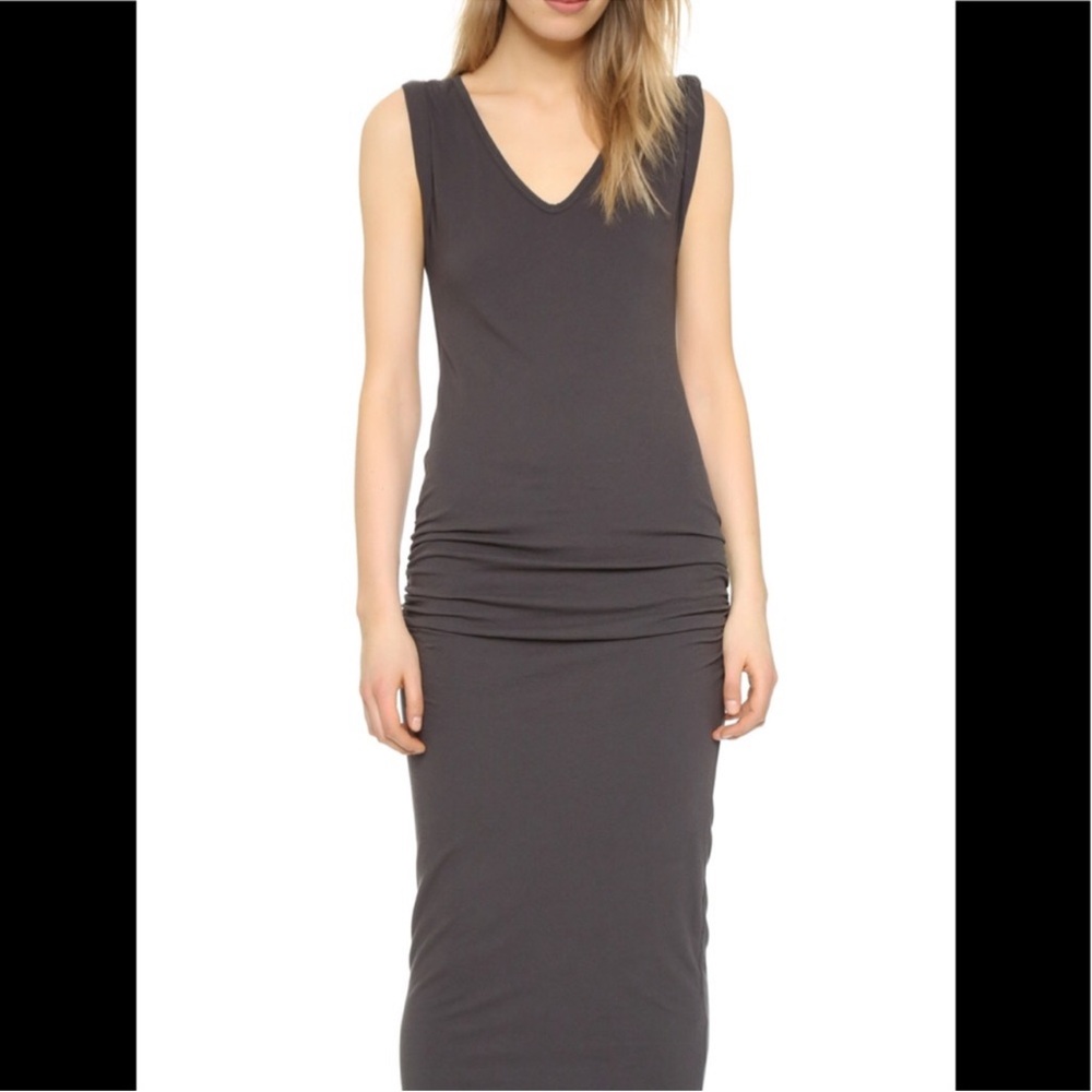 James Perse twisted sleeve tube dress Size 1 Minimalist luxury essential grunge